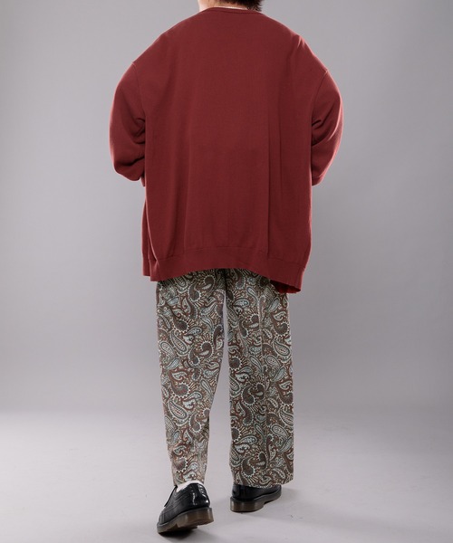 kutir（クティール）の「センタープレスペイズリースラックス（スラックス・メンズ・ネイビー/カーキ/イエロー・SMALL/MEDIUM/LARGE）」の19枚目の写真