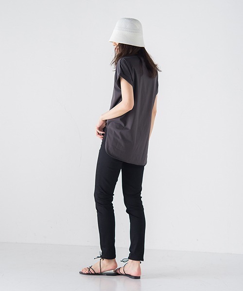 MAYSON GREY（メイソングレイ）の「PHOTOシアーTシャツ（Tシャツ/カットソー・レディース・ブラック/ベージュ/オフホワイト・M）」の14枚目の写真