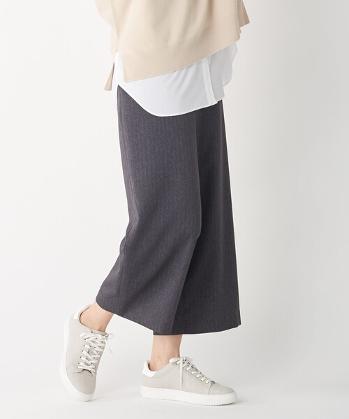J.PRESS(ジェイプレス)の「【洗える】LANATEC ヘリンボン パンツ(その他パンツ・レディース・グレー系/ネイビー系・11/9/7/13)」の2枚目の写真