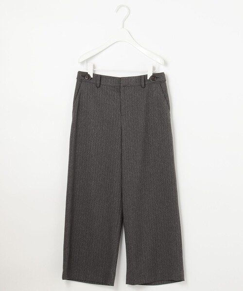 J.PRESS(ジェイプレス)の「【洗える】LANATEC ヘリンボン パンツ(その他パンツ・レディース・グレー系/ネイビー系・11/9/7/13)」の4枚目の写真