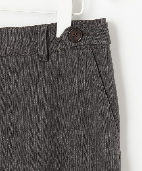 J.PRESS(ジェイプレス)の「【洗える】LANATEC ヘリンボン パンツ(その他パンツ・レディース・グレー系/ネイビー系・11/9/7/13)」の6枚目の写真