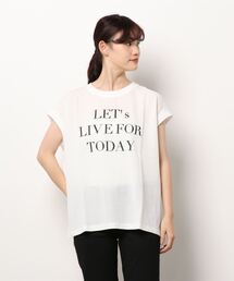 CAPRICIEUX LE'MAGE | フレンチメッセージT(Tシャツ/カットソー)