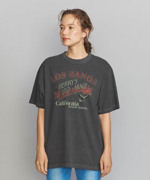 GOOD ROCK SPEED（グッドロックスピード）の「【別注】＜GOOD ROCK SPEED＞ピグメント Tシャツ◆（Tシャツ/カットソー・レディース・ブラック/ダークグレー・FREE）」の11枚目の写真