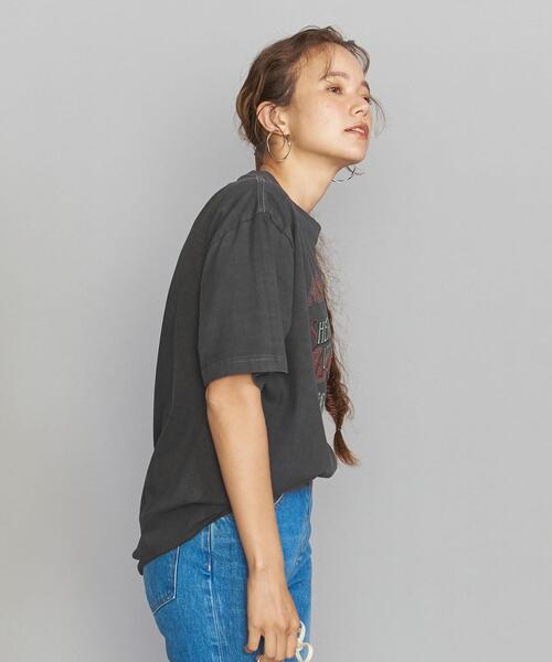GOOD ROCK SPEED（グッドロックスピード）の「【別注】＜GOOD ROCK SPEED＞ピグメント Tシャツ◆（Tシャツ/カットソー・レディース・ブラック/ダークグレー・FREE）」の9枚目の写真