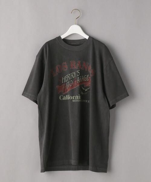 GOOD ROCK SPEED（グッドロックスピード）の「【別注】＜GOOD ROCK SPEED＞ピグメント Tシャツ◆（Tシャツ/カットソー・レディース・ブラック/ダークグレー・FREE）」の4枚目の写真