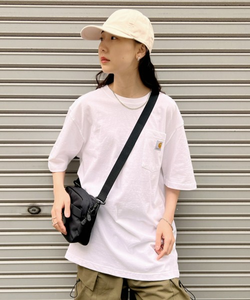 THE NORTH FACE（ザノースフェイス）の「国内未発売 THE NORTH FACE（ザ・ノースフェイス）/ロゴ ショルダーバッグ クロスバッグ/WL LOGO CROSS BAG S（ショルダーバッグ・レディース・ブラック/アイボリー/ネイビー/ブラック系その他・FREE）」の7枚目の写真