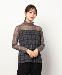 179/WG | シアーチュールトップス(Tシャツ/カットソー)