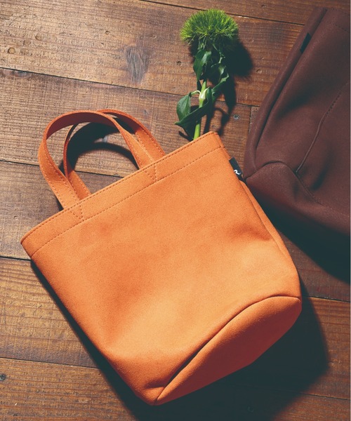 ROOTOTE（ルートート）の「ルートート/マイクロスエード トートバッグ SN.デリ.cozy-A（トートバッグ・レディース・キャメル/グレー/オレンジ/オリーブ/インディゴブルー/チョコ・FREE）」の16枚目の写真