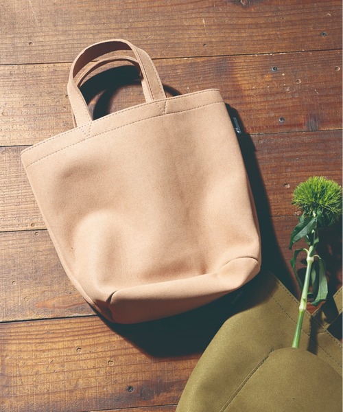 ROOTOTE（ルートート）の「ルートート/マイクロスエード トートバッグ SN.デリ.cozy-A（トートバッグ・レディース・キャメル/グレー/オレンジ/オリーブ/インディゴブルー/チョコ・FREE）」の8枚目の写真