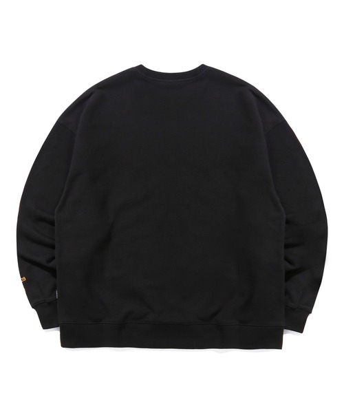 ROMANTIC CROWN（ロマンティッククラウン）の「【ROMANTIC CROWN】RMTCRW HEAVYWEIGHT SWEATSHIRT / ロマンティッククラウン アーチ ロゴ ヘヴィウェイト スウェットシャツ（スウェット・メンズ・ライトグレー/ブラック・SMALL/MEDIUM/LARGE/X-LARGE）」の10枚目の写真