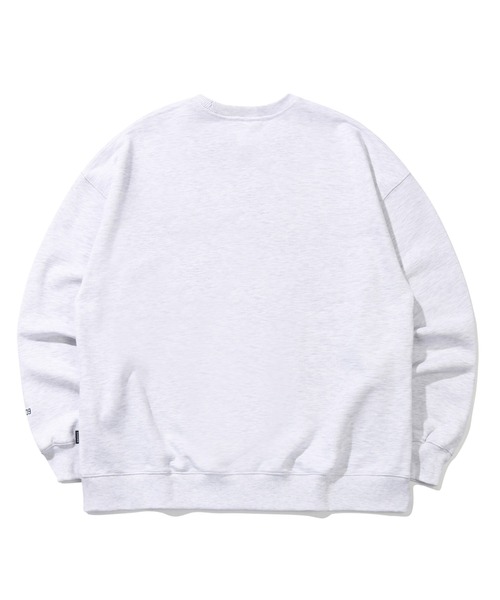 ROMANTIC CROWN（ロマンティッククラウン）の「【ROMANTIC CROWN】RMTCRW HEAVYWEIGHT SWEATSHIRT / ロマンティッククラウン アーチ ロゴ ヘヴィウェイト スウェットシャツ（スウェット・メンズ・ライトグレー/ブラック・SMALL/MEDIUM/LARGE/X-LARGE）」の20枚目の写真