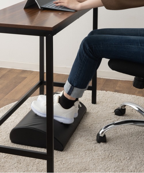 EMOOR(エムール)の「フットレストクッション(クッション/クッションカバー・レディース・ブラック/グレー・FREE)」の9枚目の写真