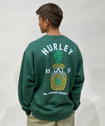 Hurley/ハーレー ルーズシルエット バックプリントスウェット MFL2100003