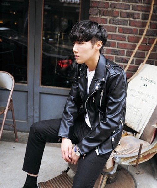 WESTBOY(ウエストボーイ)の「【WB ORIGINALS】Double Riders PU Jacket WO21W3HOT05(その他アウター・メンズ・ブラック・XL/M/L)」の3枚目の写真