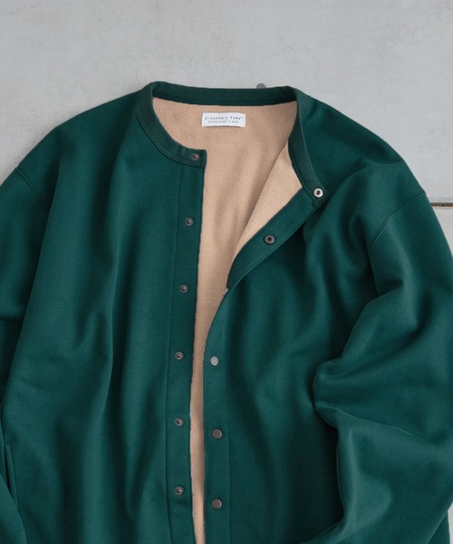 CIAOPANIC TYPY（チャオパニックティピー）の「【ZOZOTOWN限定】裏フリースボンディングスナップカーディガン（カーディガン/ボレロ・メンズ・ブラック/グリーン/ブルー・MEDIUM/LARGE）」の16枚目の写真