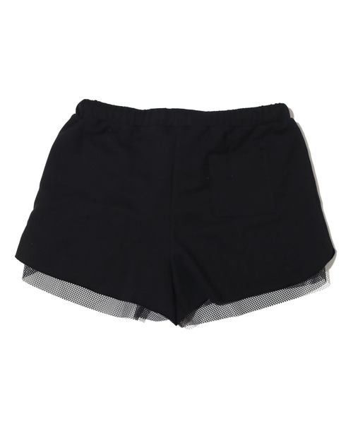 GUACAMOLE（ガカモレ）の「GUACAMOLE × atmos pink メッシュレイヤードスウェットショーパン（スウェットパンツ・レディース・グレー/ブラック/ホワイト・S/M）」の5枚目の写真