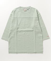 Goodwear | Good wear USAコットン 2W7-2509 切替7分袖 FOOTBALL TEE(Tシャツ/カットソー)