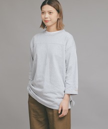 Goodwear | Good wear USAコットン 2W7-2509 切替7分袖 FOOTBALL TEE(Tシャツ/カットソー)