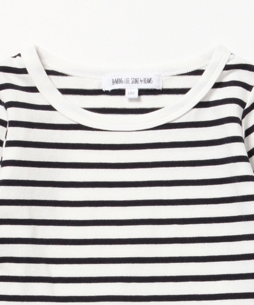 B:MING by BEAMS（ビーミングバイビームス）の「ビーミング by ビームス / コンビネーションワンピース（ワンピース・キッズ・ホワイト/ネイビー・100/120/90/110/130/80）」の20枚目の写真