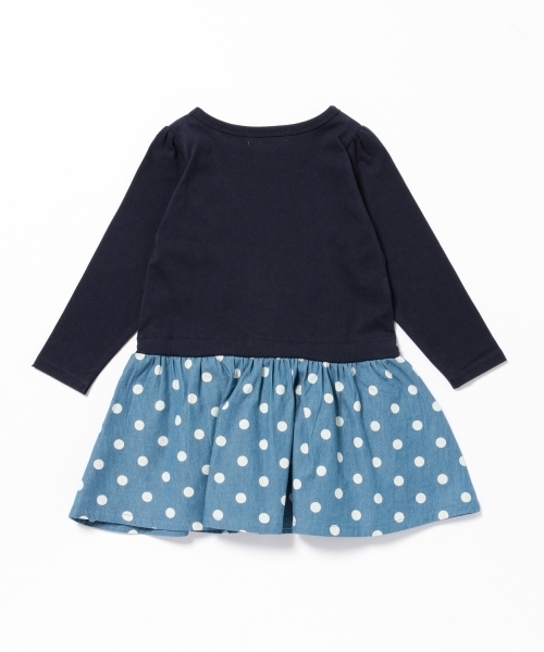 B:MING by BEAMS（ビーミングバイビームス）の「ビーミング by ビームス / コンビネーションワンピース（ワンピース・キッズ・ホワイト/ネイビー・100/120/90/110/130/80）」の19枚目の写真