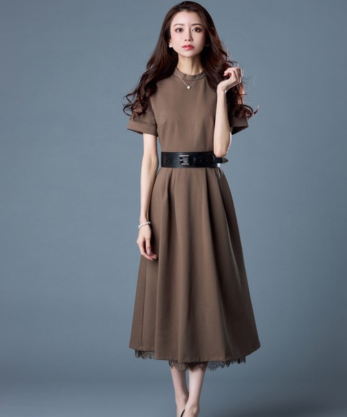 emiriawiz（エミリアウィズ）の「ショートスリーブフレアワンピース