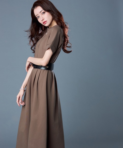 emiriawiz（エミリアウィズ）の「ショートスリーブフレアワンピース