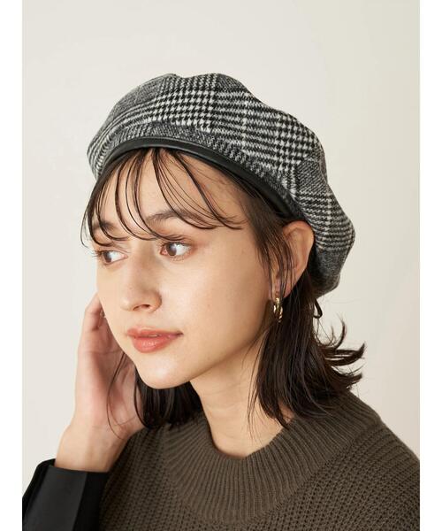 earth music&ecology（アースミュージックアンドエコロジー）の「リバーシブルベレー＊（キャップ・レディース・ブラック系その他3/ブラウン系その他4・FREE）」の5枚目の写真