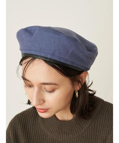 earth music&ecology（アースミュージックアンドエコロジー）の「リバーシブルベレー＊（キャップ・レディース・ブラック系その他3/ブラウン系その他4・FREE）」の7枚目の写真