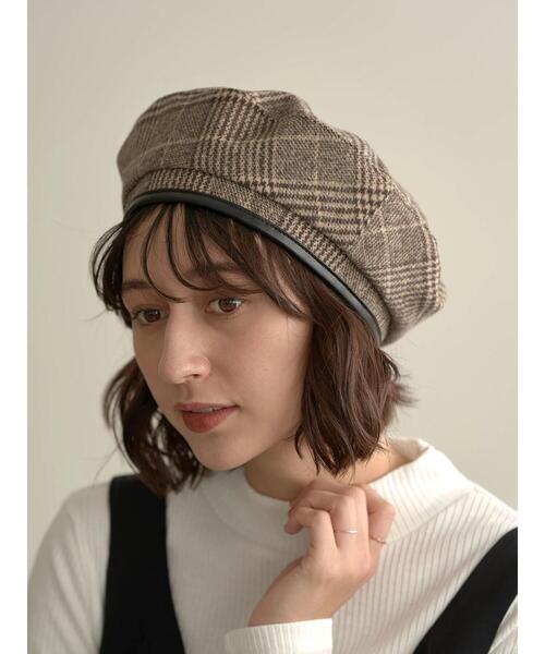 earth music&ecology（アースミュージックアンドエコロジー）の「リバーシブルベレー＊（キャップ・レディース・ブラック系その他3/ブラウン系その他4・FREE）」の11枚目の写真