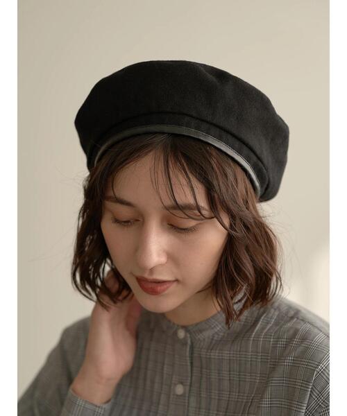 earth music&ecology（アースミュージックアンドエコロジー）の「リバーシブルベレー＊（キャップ・レディース・ブラック系その他3/ブラウン系その他4・FREE）」の13枚目の写真