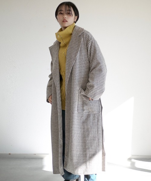 spoon store(スプーンストア)の「ハーフジップケーブルニット(ニット/セーター・レディース・グリーン/マスタード/ホワイト系その他・フリー)」の13枚目の写真