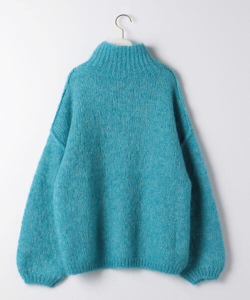 BRACTMENT（ブラクトメント）の「＜BRACTMENT(ブラクトメント)＞BM MOHAIR/ALP MIX ハイネック（ニット/セーター・レディース・ライトブルー/イエロー/ダークグレー・FREE）」の10枚目の写真