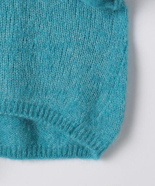 BRACTMENT（ブラクトメント）の「＜BRACTMENT(ブラクトメント)＞BM MOHAIR/ALP MIX ハイネック（ニット/セーター・レディース・ライトブルー/イエロー/ダークグレー・FREE）」の7枚目の写真