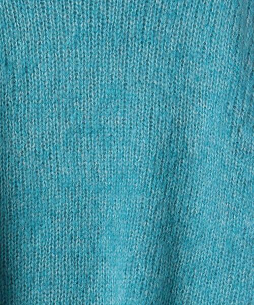 BRACTMENT（ブラクトメント）の「＜BRACTMENT(ブラクトメント)＞BM MOHAIR/ALP MIX ハイネック（ニット/セーター・レディース・ライトブルー/イエロー/ダークグレー・FREE）」の5枚目の写真