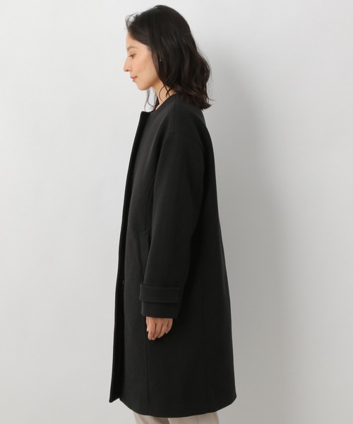 LEPSIM（レプシィム）の「クルーネックロングコート　235838（その他アウター・レディース・ブラック/ベージュ系その他・MEDIUM/LARGE）」の17枚目の写真