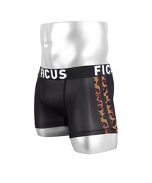 FICUS（フィークス）の「FICUS/フィークス ボクサーパンツ メンズ アンダーウェア 下着 ツルツル サイドライン レオパード ヒョウ柄（ボクサーパンツ）」