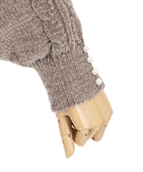 axes femme（アクシーズファム）の「ベルト付クルーネックチュニ（チュニック・レディース・ミント/モカ/キナリ・FREE）」の22枚目の写真