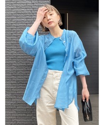 Ungrid | 【WEB限定】スリーブボリュームシアーブラウス(シャツ/ブラウス)