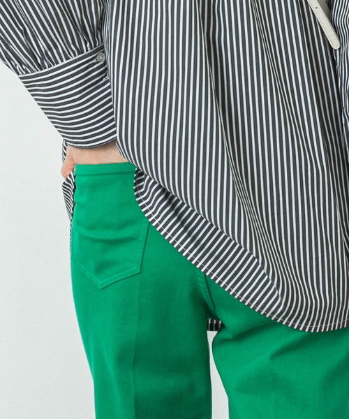 URBAN RESEARCH Sonny Label（アーバンリサーチサニーレーベル）の「テーパードカラーデニム（デニムパンツ・レディース・ベージュ系その他/グリーン/オレンジ・24/25/26）」の19枚目の写真