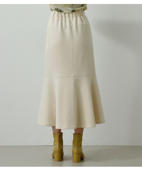 AZUL by moussy(アズールバイマウジー)の「LUXE MERMAID SK /リュクスマーメイドスカート(スカート・レディース・ライトグリーン/アイボリー/ブラック・MEDIUM/SMALL)」の9枚目の写真