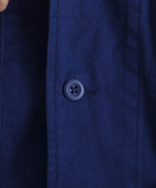 GEVACO（ゲバコ）の「【GEVACO/ゲバコ】ユーロワーク ヘリンボンカバーオール（カバーオール・メンズ・ネイビー/オリーブ/ブルー・MEDIUM/LARGE）」の17枚目の写真