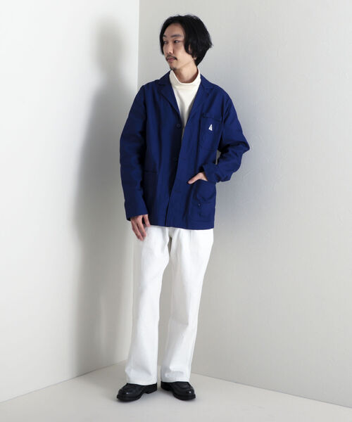 GEVACO（ゲバコ）の「【GEVACO/ゲバコ】ユーロワーク ヘリンボンカバーオール（カバーオール・メンズ・ネイビー/オリーブ/ブルー・MEDIUM/LARGE）」の18枚目の写真