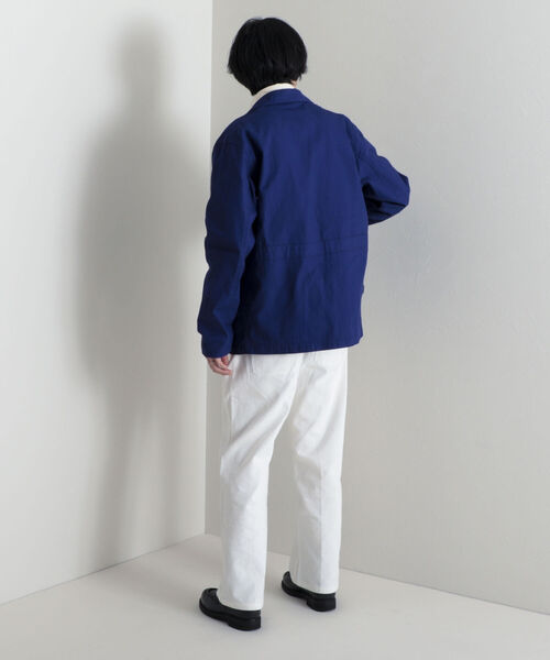 GEVACO（ゲバコ）の「【GEVACO/ゲバコ】ユーロワーク ヘリンボンカバーオール（カバーオール・メンズ・ネイビー/オリーブ/ブルー・MEDIUM/LARGE）」の19枚目の写真