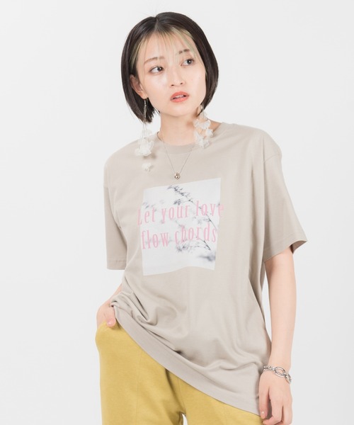 tシャツ urday / trompe l'oeil / フォトTシャツ レディース メンズ MAMIAN tシャツ urday / trompe l'oeil フォトTシャツ