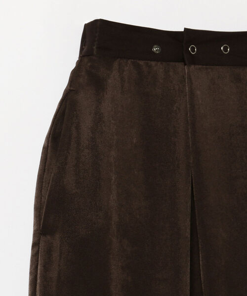 maturely（マチュアリー）の「maturely / Art And Solid Ashime Easy Pants（その他パンツ・レディース・ダークブラウン/その他・1/0）」の10枚目の写真