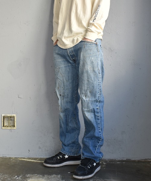 ヴィンテージ古着 Y2k Levi S リーバイス 501 デニムパンツ デニムパンツ Levi S リーバイス のファッション通販 Zozotown