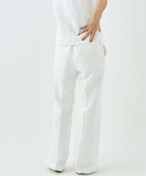 plage（プラージュ）の「Linen トラウザーパンツ◆（その他パンツ・レディース・アイボリー/ホワイト・38/36/34）」の9枚目の写真
