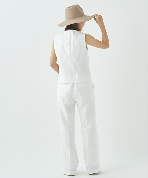 plage（プラージュ）の「Linen トラウザーパンツ◆（その他パンツ・レディース・アイボリー/ホワイト・38/36/34）」の10枚目の写真