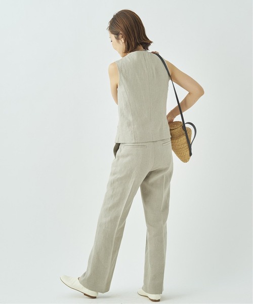 plage（プラージュ）の「Linen トラウザーパンツ◆（その他パンツ・レディース・アイボリー/ホワイト・38/36/34）」の13枚目の写真