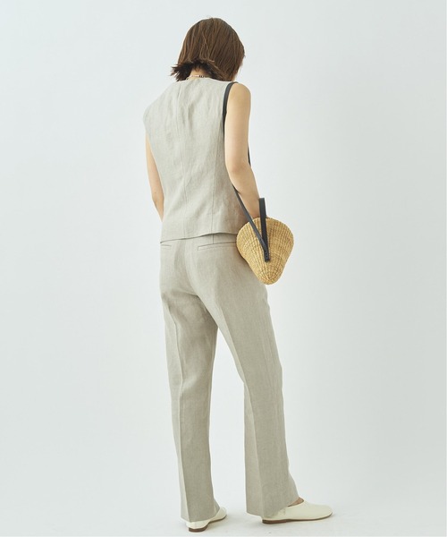 plage（プラージュ）の「Linen トラウザーパンツ◆（その他パンツ・レディース・アイボリー/ホワイト・38/36/34）」の14枚目の写真
